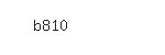 Captcha: b810