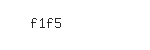 Captcha: f1f5